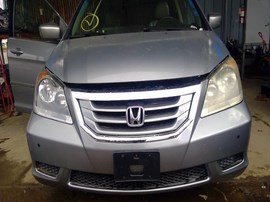 2008 HONDA ODYSSEY, LIGHT BLUE, EX-L MODEL, 3.5L, AT FWD,  A26239